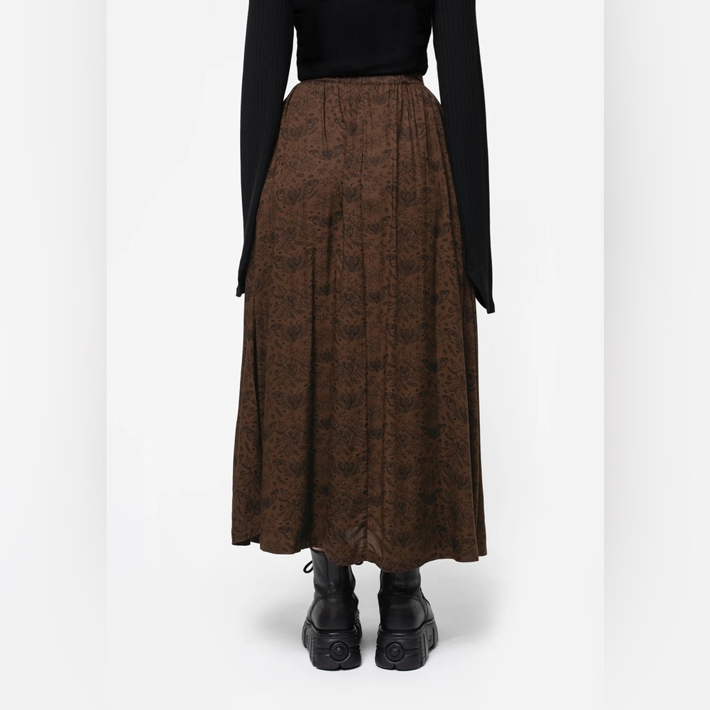 Disturbia Rosamoth Button Up Midi Skirt - Picture 4 of 7